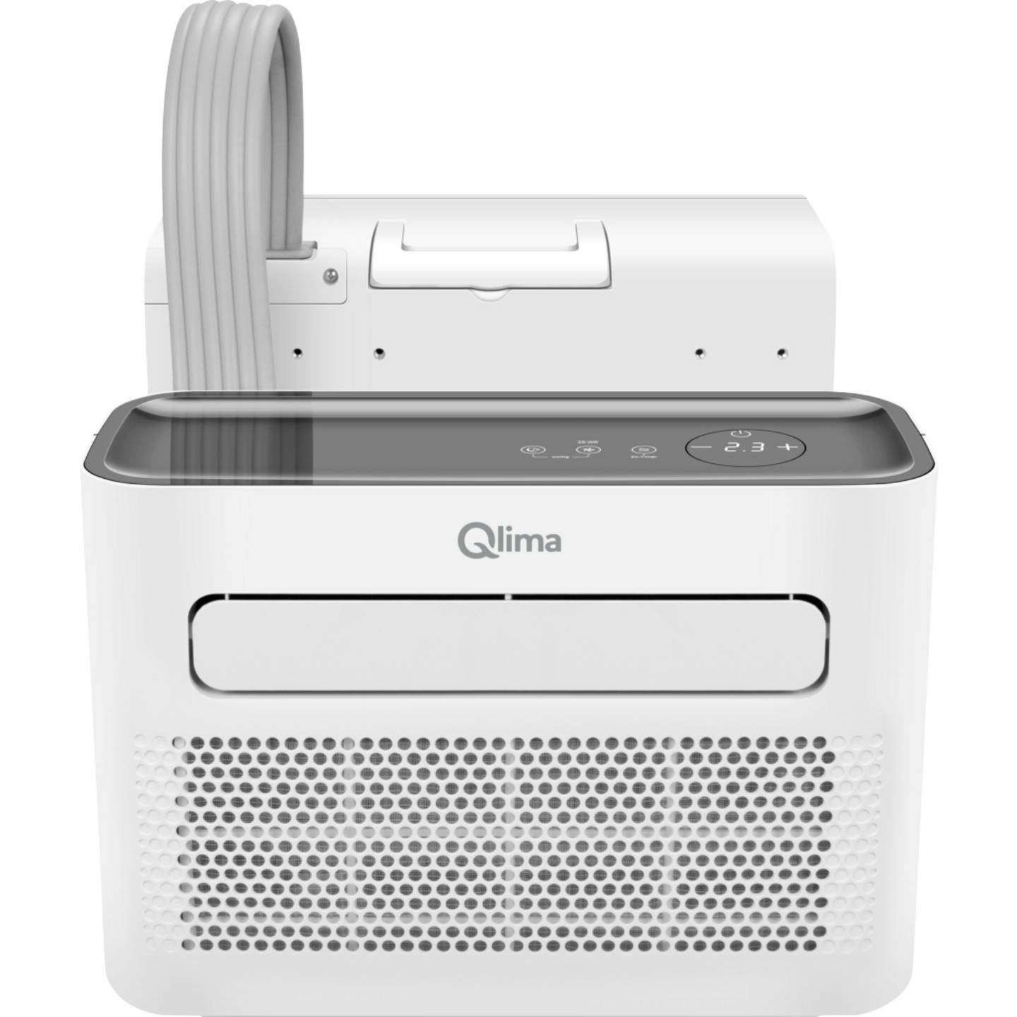 B-Ware Qlima Klimagerät Mini Split Klimaanlage 146 K W Wi Fi Raum 45m2 Weiß Schwarz