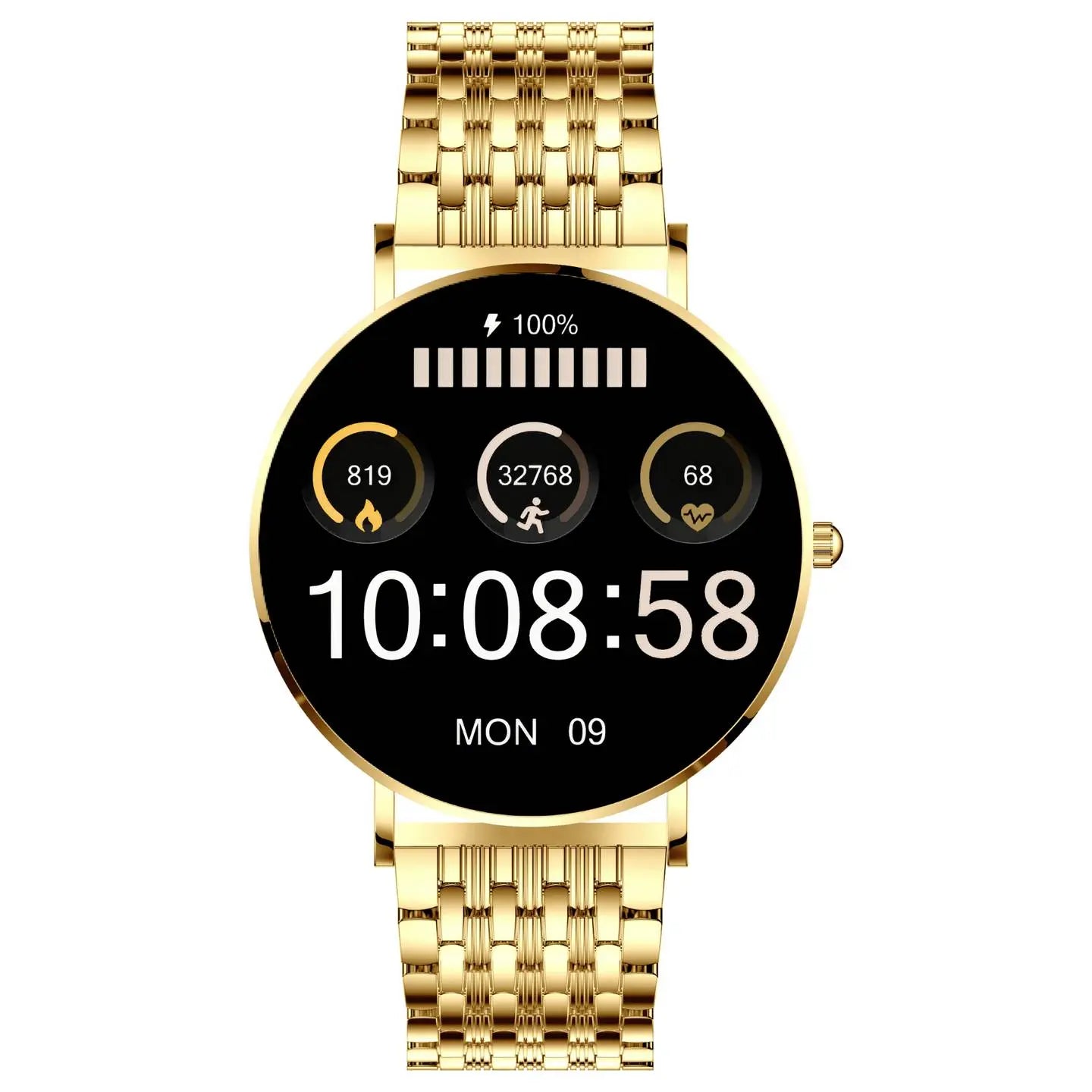 B-Ware Xcoast Siona 2 Smartwatch Uhr Fitnessuhr Gold Damen Fitness Tracker - 4260449576962