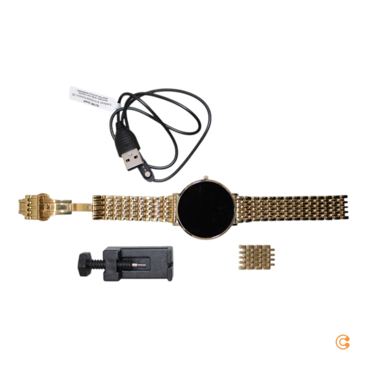 XCOAST SIONA 2 Smartwatch Uhr Fitnessuhr Gold Damen Fitness Tracker147 - 4260449576962