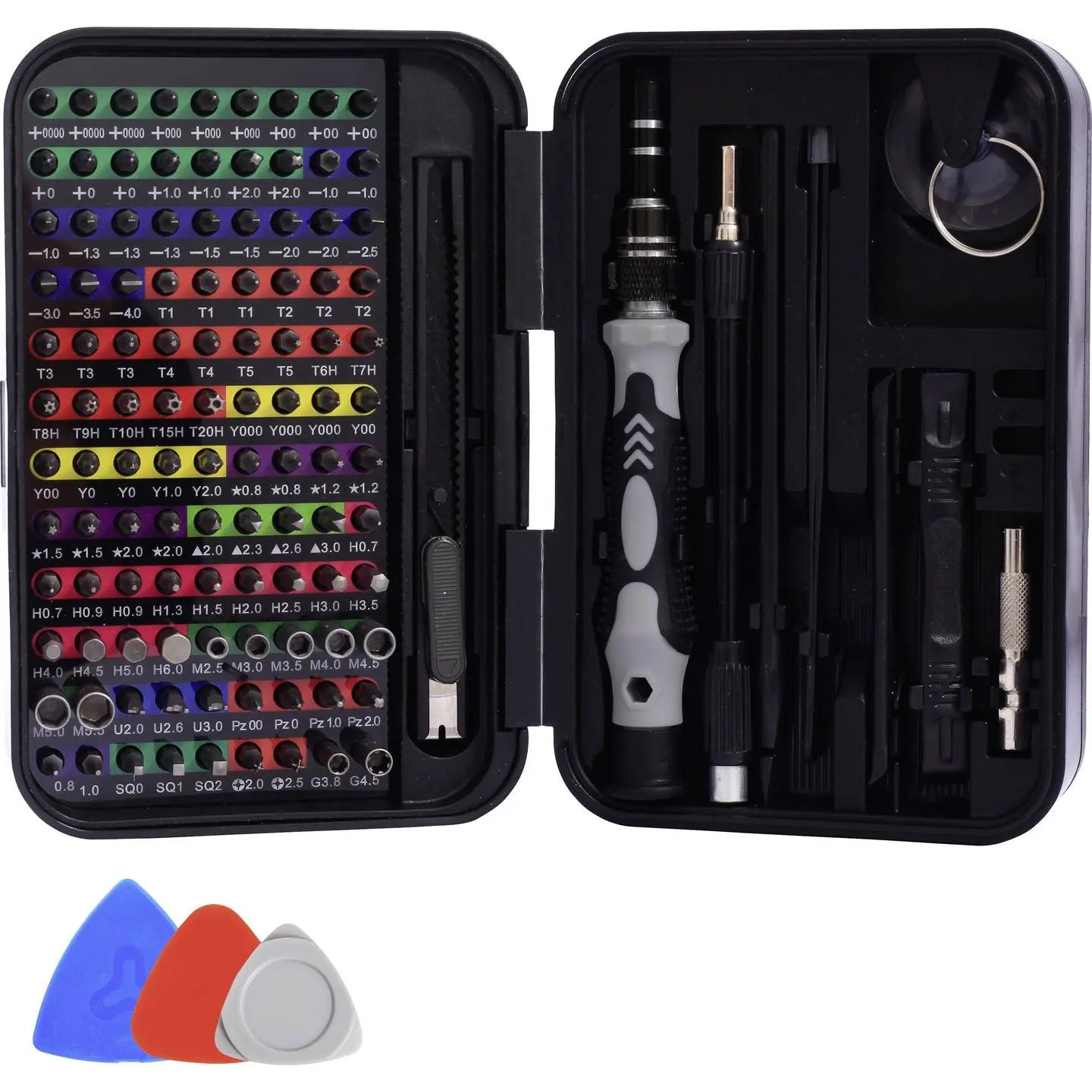 B-Ware Quadrios Schraubendreher Set Werkzeugset Elektronik Feinmechanik Griff Bits Box - 4260732280811