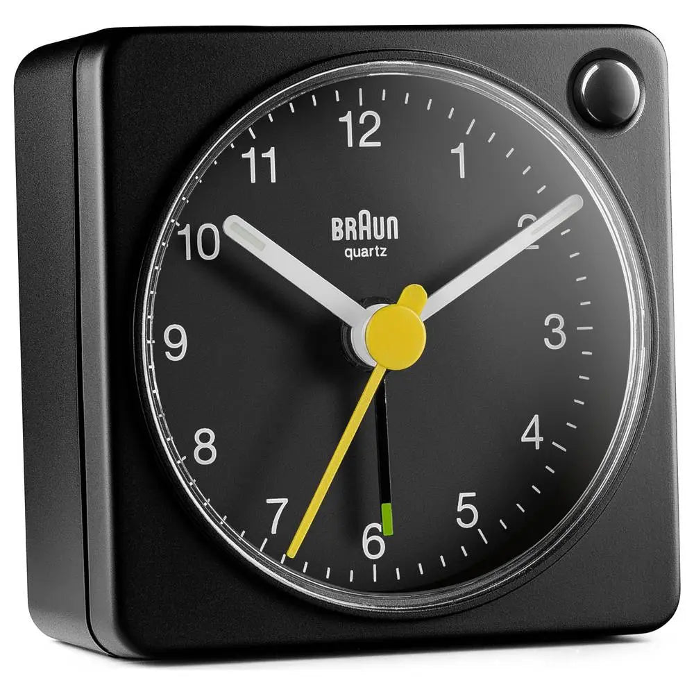 B-Ware Braun Wecker Quarzwecker Uhr Bc02 Alarmzeiten Timerzeit Analog Schwarz - 4007218671004