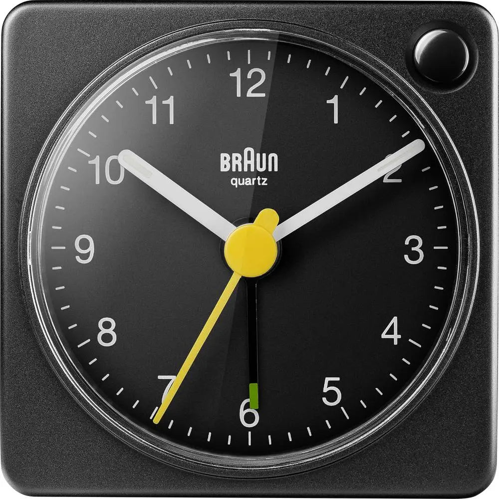 B-Ware Braun Wecker Quarzwecker Uhr Bc02 Alarmzeiten Timerzeit Analog Schwarz - 4007218671004