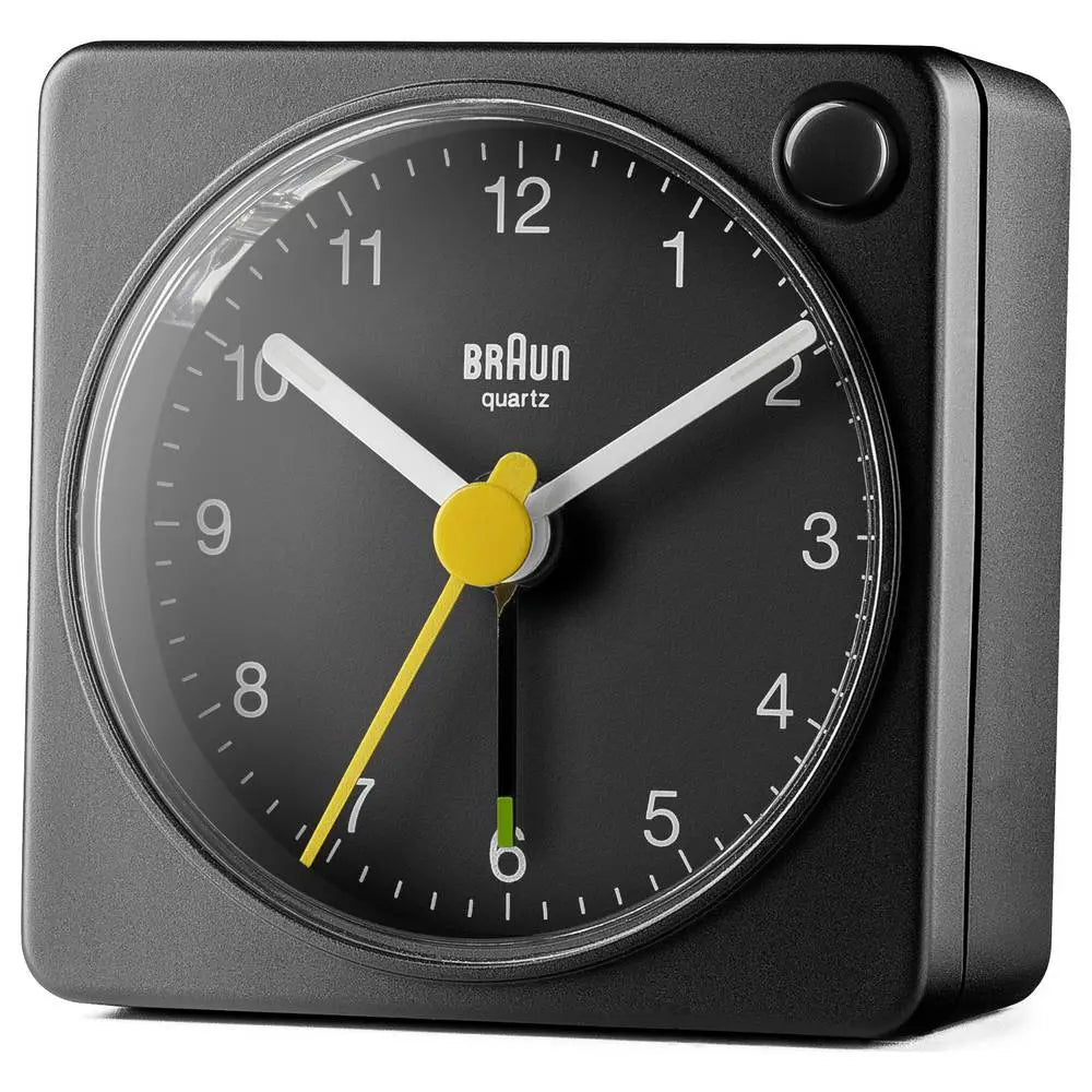 B-Ware Braun Wecker Quarzwecker Uhr Bc02 Alarmzeiten Timerzeit Analog Schwarz - 4007218671004