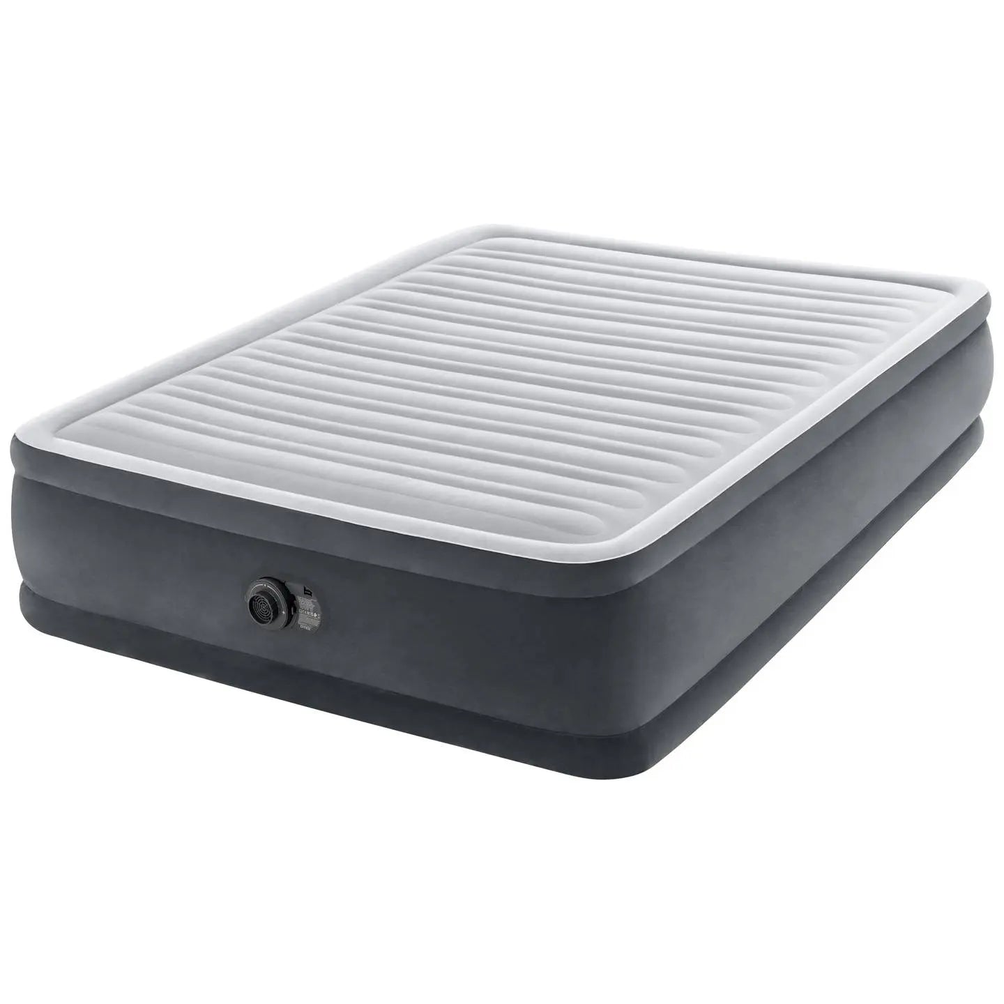 B-Ware Intex Queen Comfort Plush Airbed Luftbett Luftmatratze 220/40 V Interne Pumpe Grau - 6941057422954