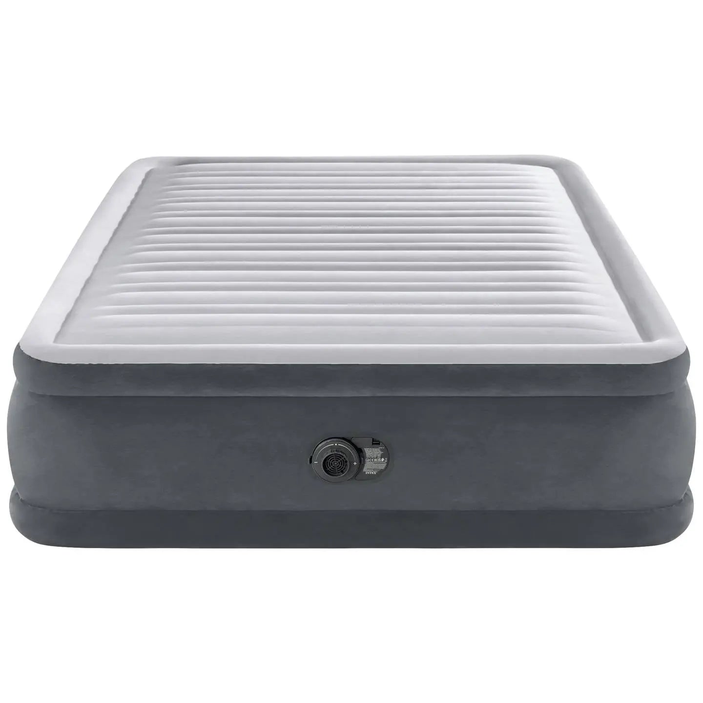 B-Ware Intex Queen Comfort Plush Airbed Luftbett Luftmatratze 220/40 V Interne Pumpe Grau - 6941057422954