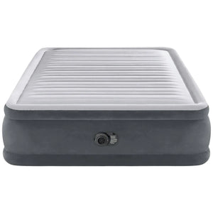 B-Ware Intex Queen Comfort Plush Airbed Luftbett Luftmatratze 220/40 V Interne Pumpe Grau