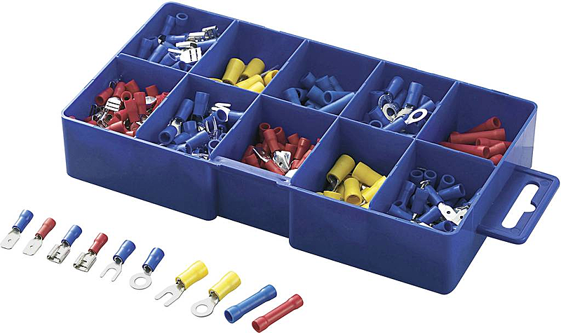 B-Ware Tru Components 732038 Quetschverbinder Sortiment 450 Stk. 0.50mm² 2.50mm² - 4016139211077