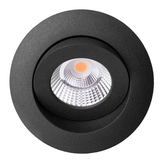 The Light Group Quick Install Allround 360° Spot Deko Deckenspot Schwarz 2.700 K B-Ware - 7070938054560