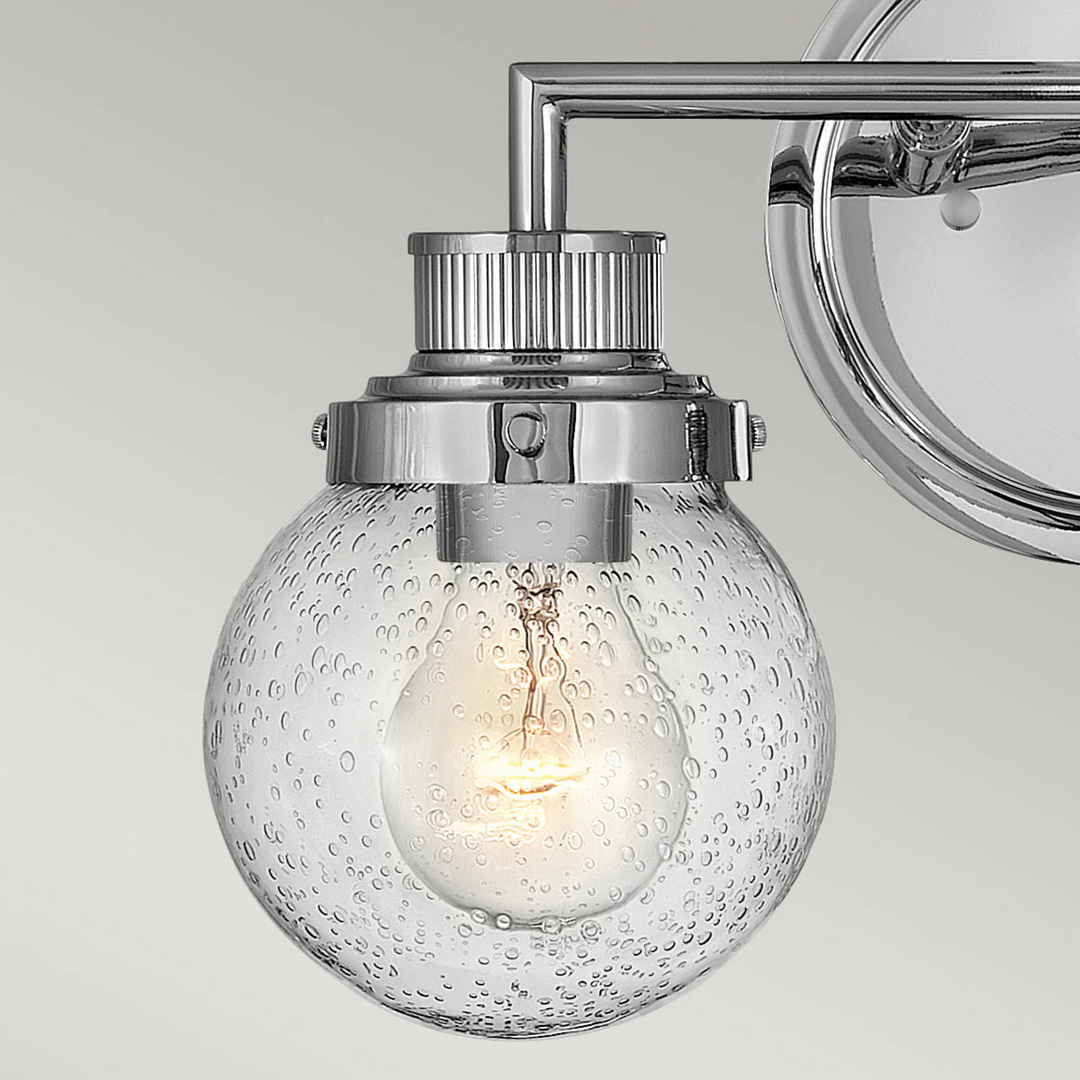 Quintiesse Bad Wandleuchte Poppy Zweiflammig Chrom Wandlampe Lampe Leuchte Spot B-Ware - 5024005588412