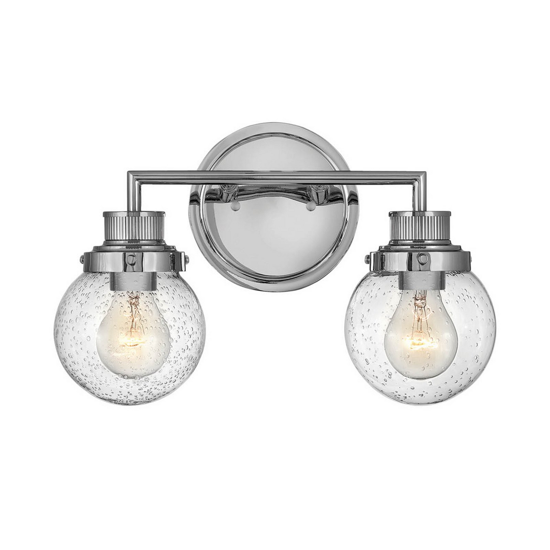 Quintiesse Bad Wandleuchte Poppy Zweiflammig Chrom Wandlampe Lampe Leuchte Spot B-Ware - 5024005588412