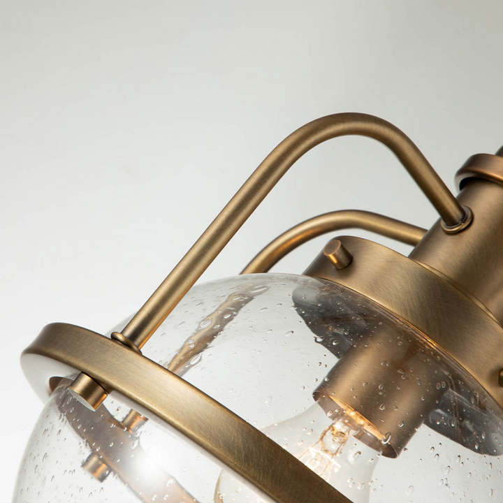 Quintiesse Hängeleuchte Pendelleuchte Tricocent Messing Klar Einflammig E27 B-Ware