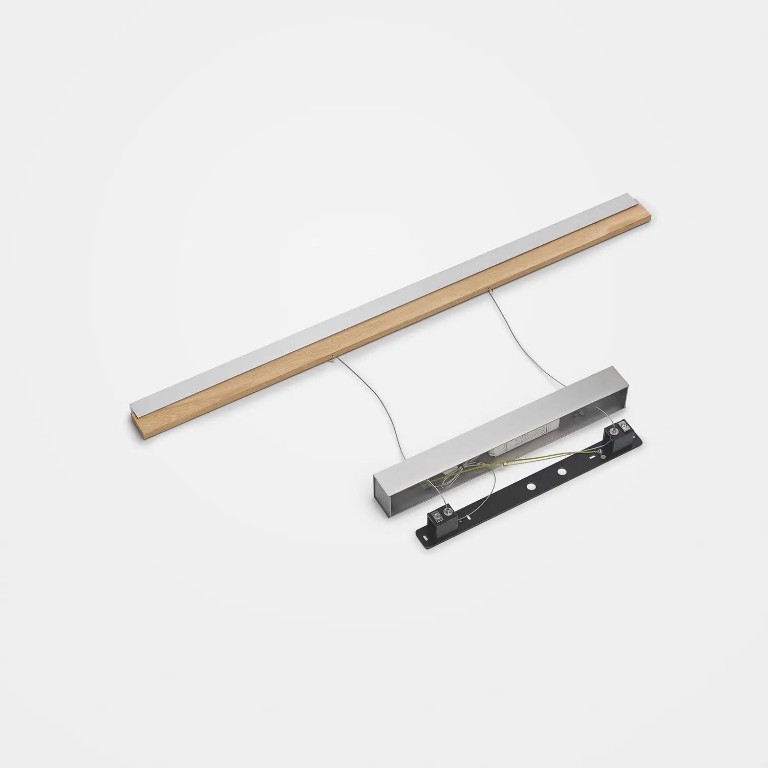 B-Ware Quitani Hängeleuchte Pendelleuchte Led Eiche Nickel Verstellbar Keijo 103 Cm168 - 4251911762235