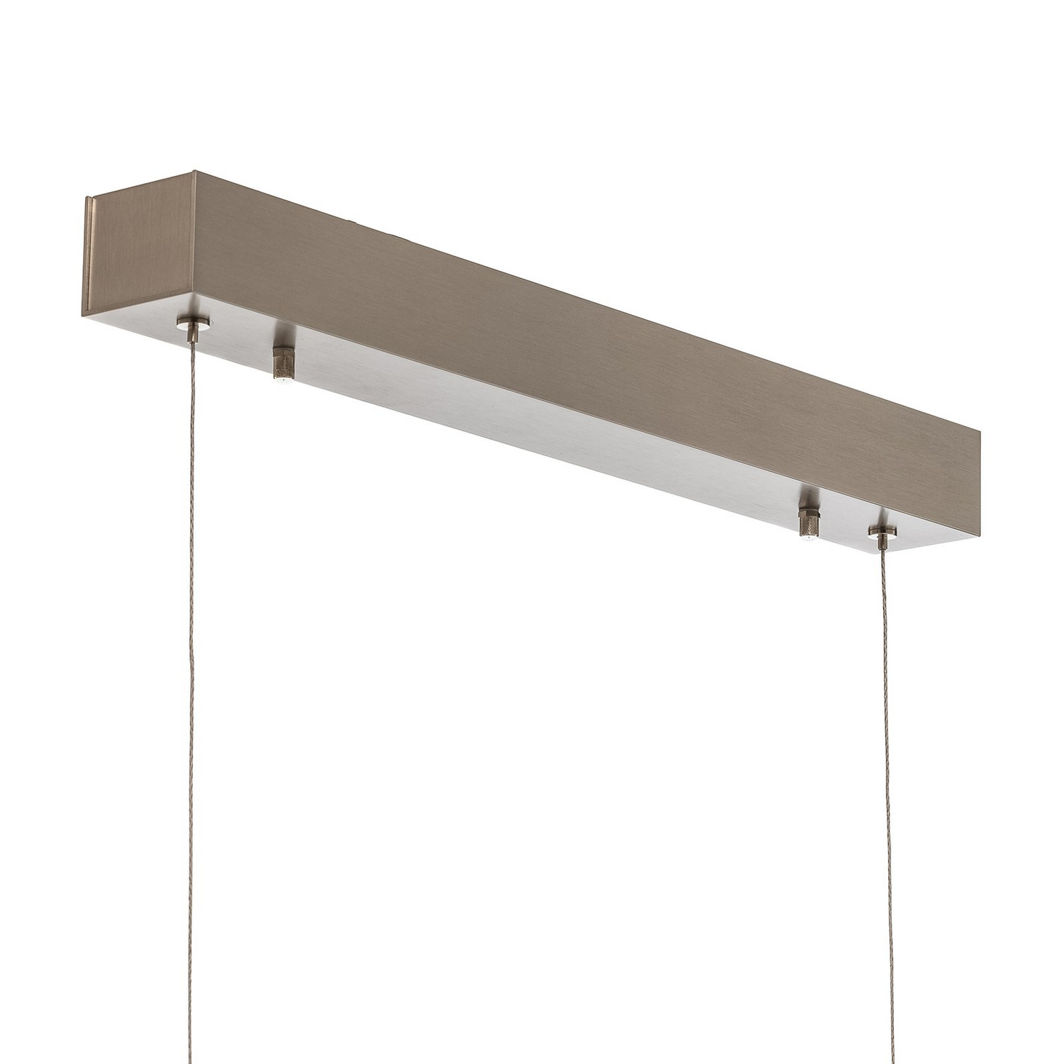 Quitani Led Hängelampe Pendelleuchte Lampe Eiche Nickel 98cm Höhenverstellbar B-Ware - 4251911779608
