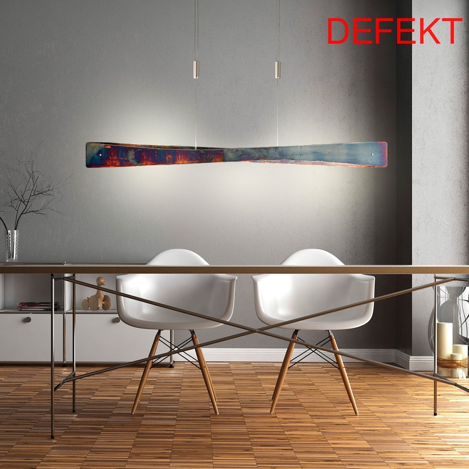 D-Ware Rothfels Lian Led Hängeleuchte Deckenlampe Pendelleuchte Lampe 34 W Defektware - 4251096568417