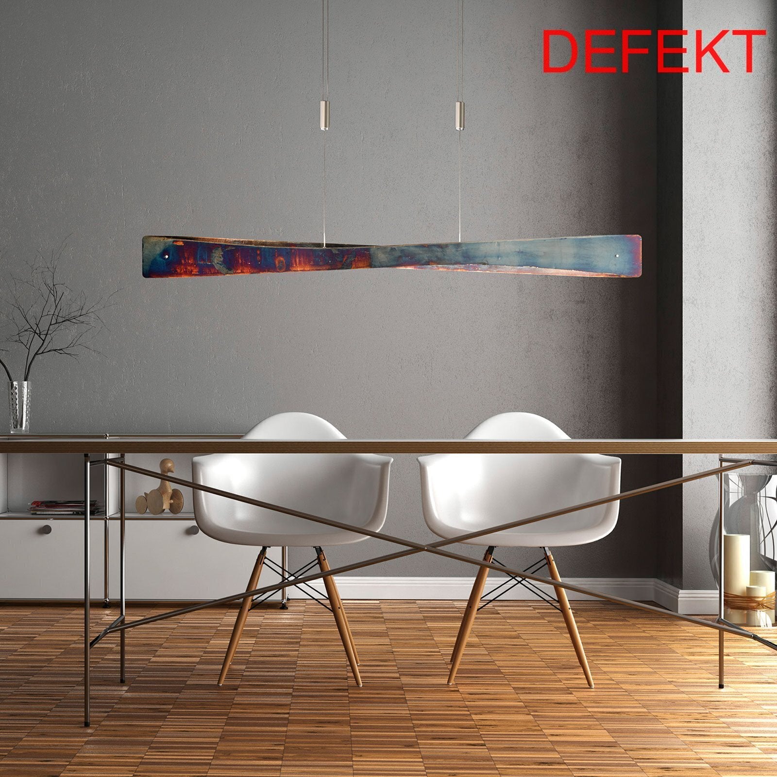 D-Ware Rothfels Lian Led Hängeleuchte Deckenlampe Pendelleuchte Lampe 34 W Defektware - 4251096568417