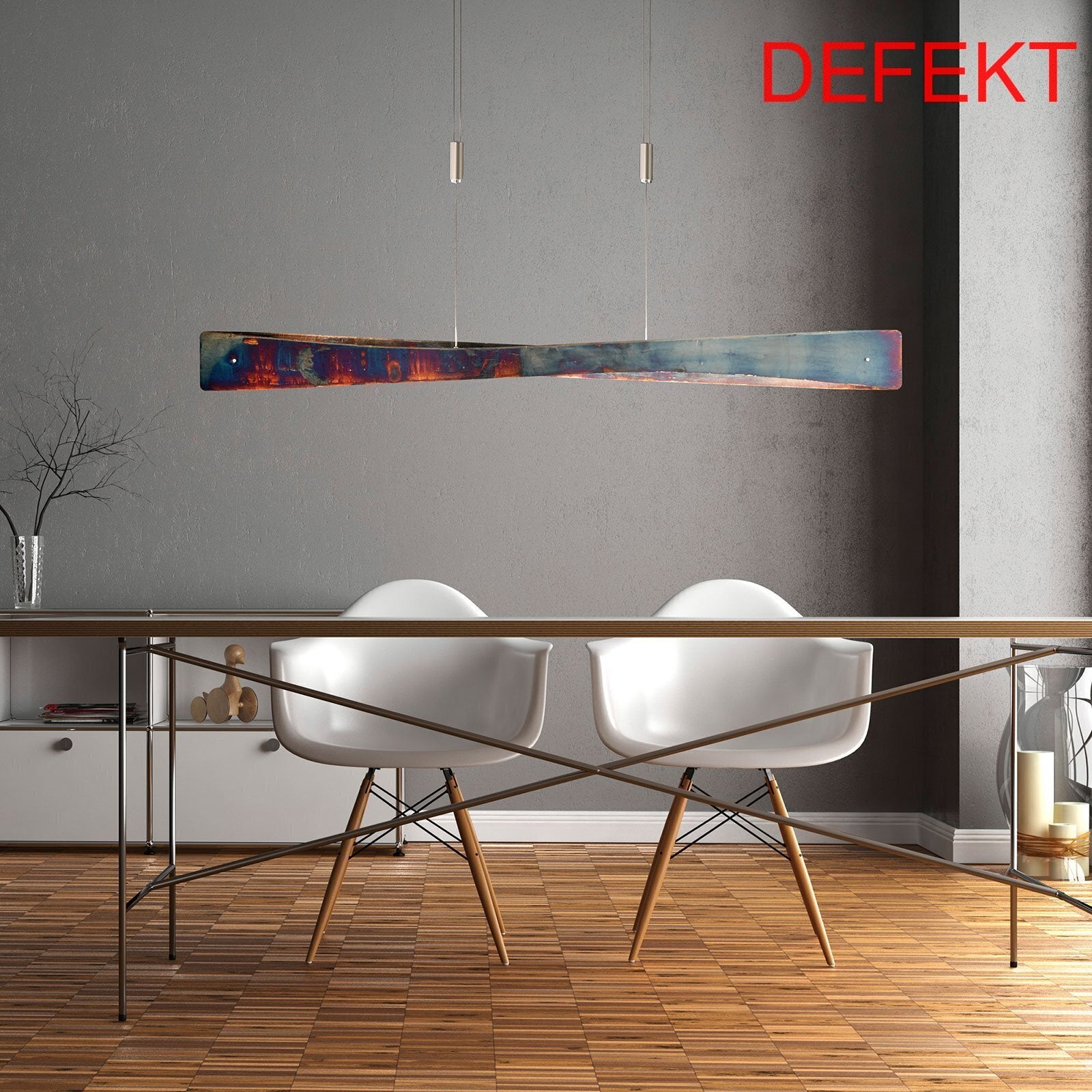 D-Ware Rothfels Lian Led Hängeleuchte Deckenlampe Pendelleuchte Lampe 34 W Defektware - 4251096568417