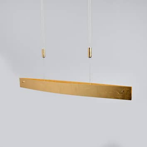 B-Ware Rothfels Malu Led Hängeleuchte Deckenlampe Lampe Leuchte Gold L 100 Cm