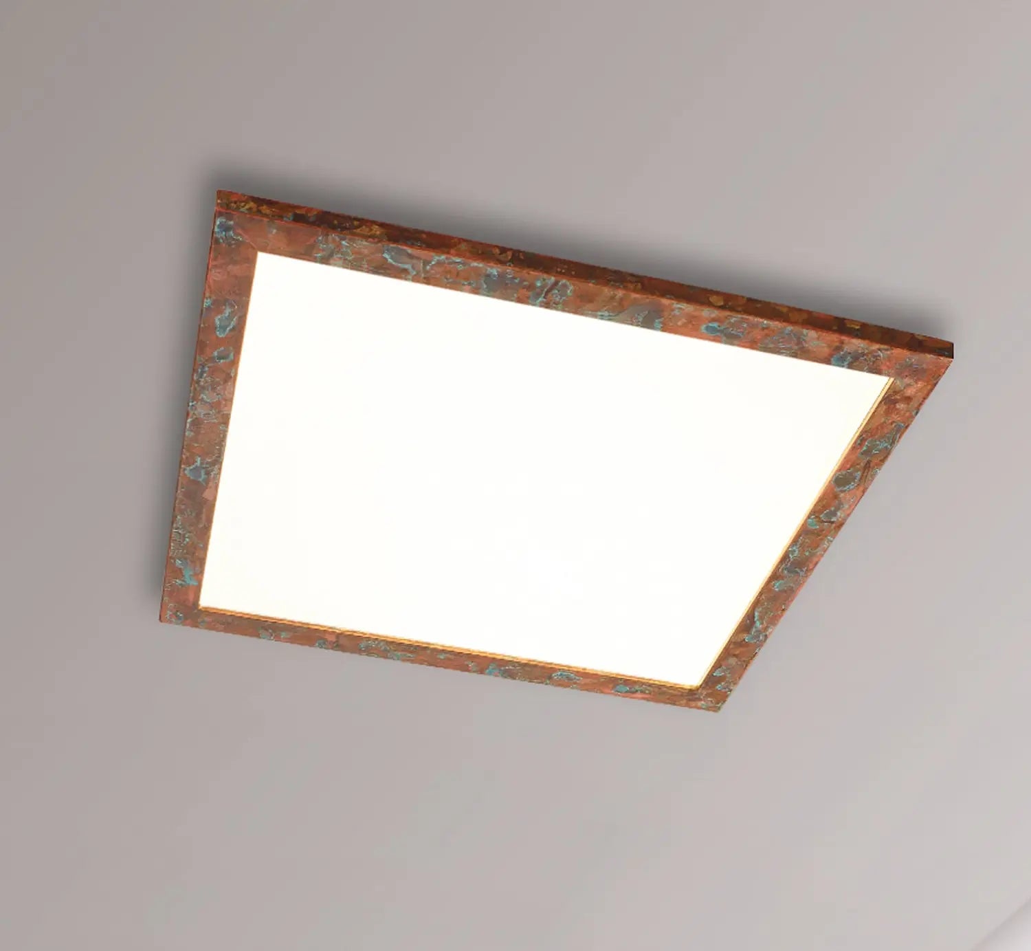 B-Ware Quitani Deckenleuchte Deckenlampe Led Panel Aurinor Kupfer Beleuchtung 68 Cm - 4251911769241