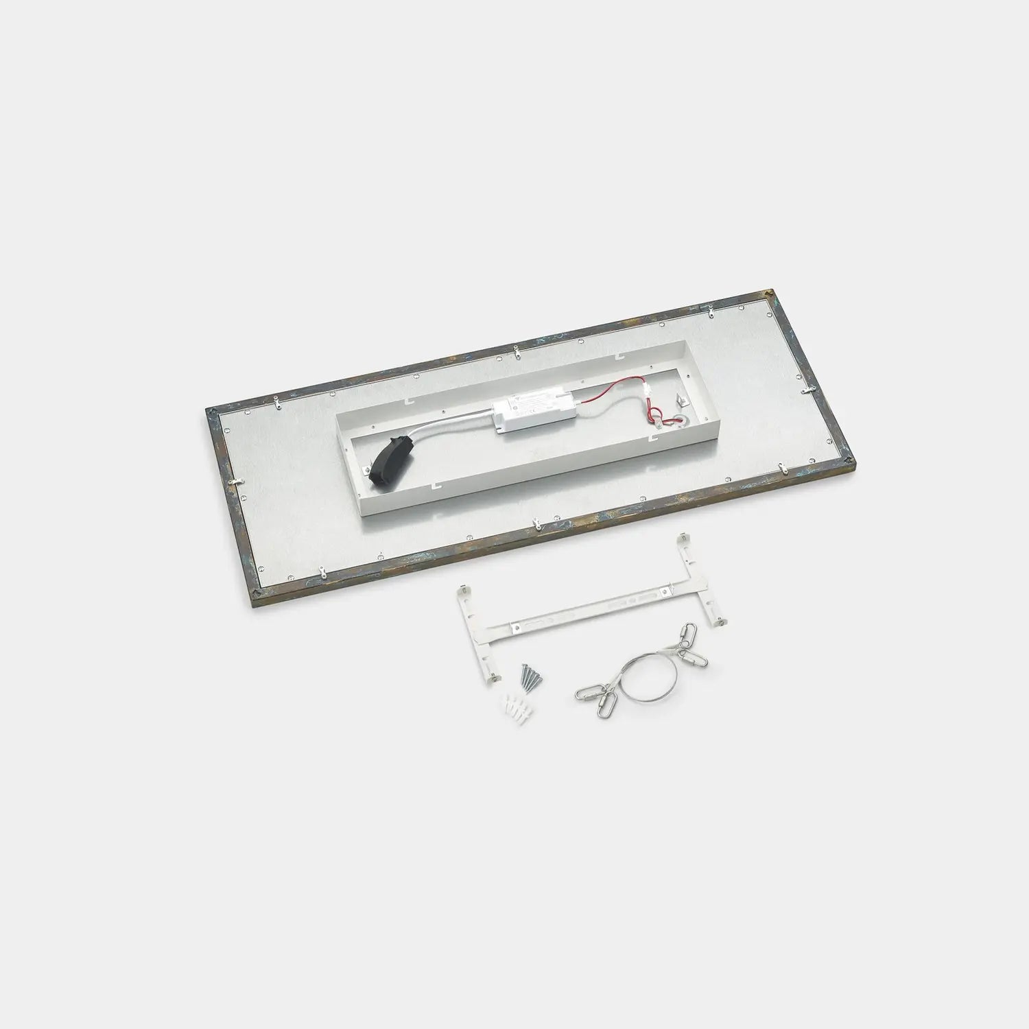 B-Ware Quitani Led Panel Deckenleuchte Aurinor Goldfarbig Patiniert 86 Cm Aluminium - 4251911769302