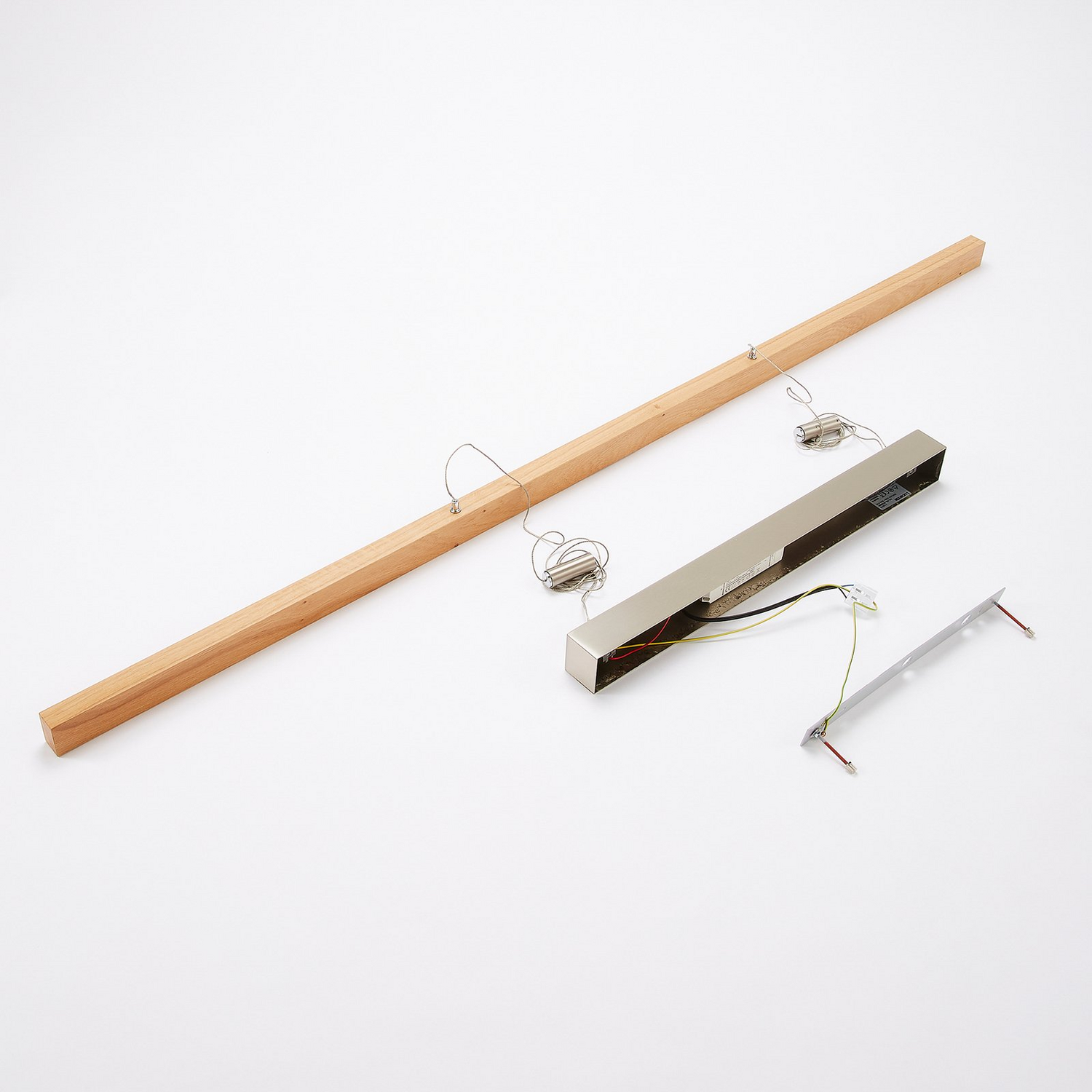 B-Ware Rothfels Eichenholz Led Balkenpendelleuchte Deckenlampe Deckenleuchte Nora 15770 - 4251096531831