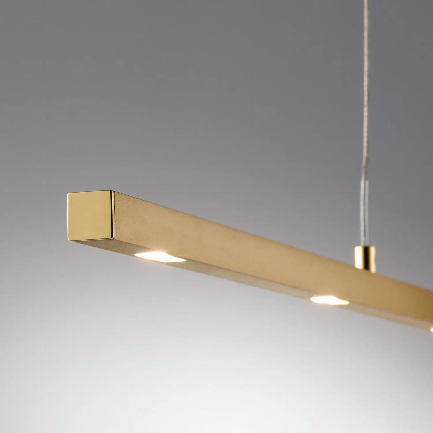 B-Ware Rothfels Pendelleuchte Hängelampe Led Messing Matt Gebürstet Warmweiß Höhenve37 - 4251096567717