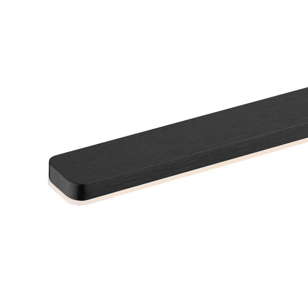 Quitani Led Pendelleuchte Hängelampe Margita Schwarz Länge 118 Cm Dimmbar   B-Ware - 4251911763706