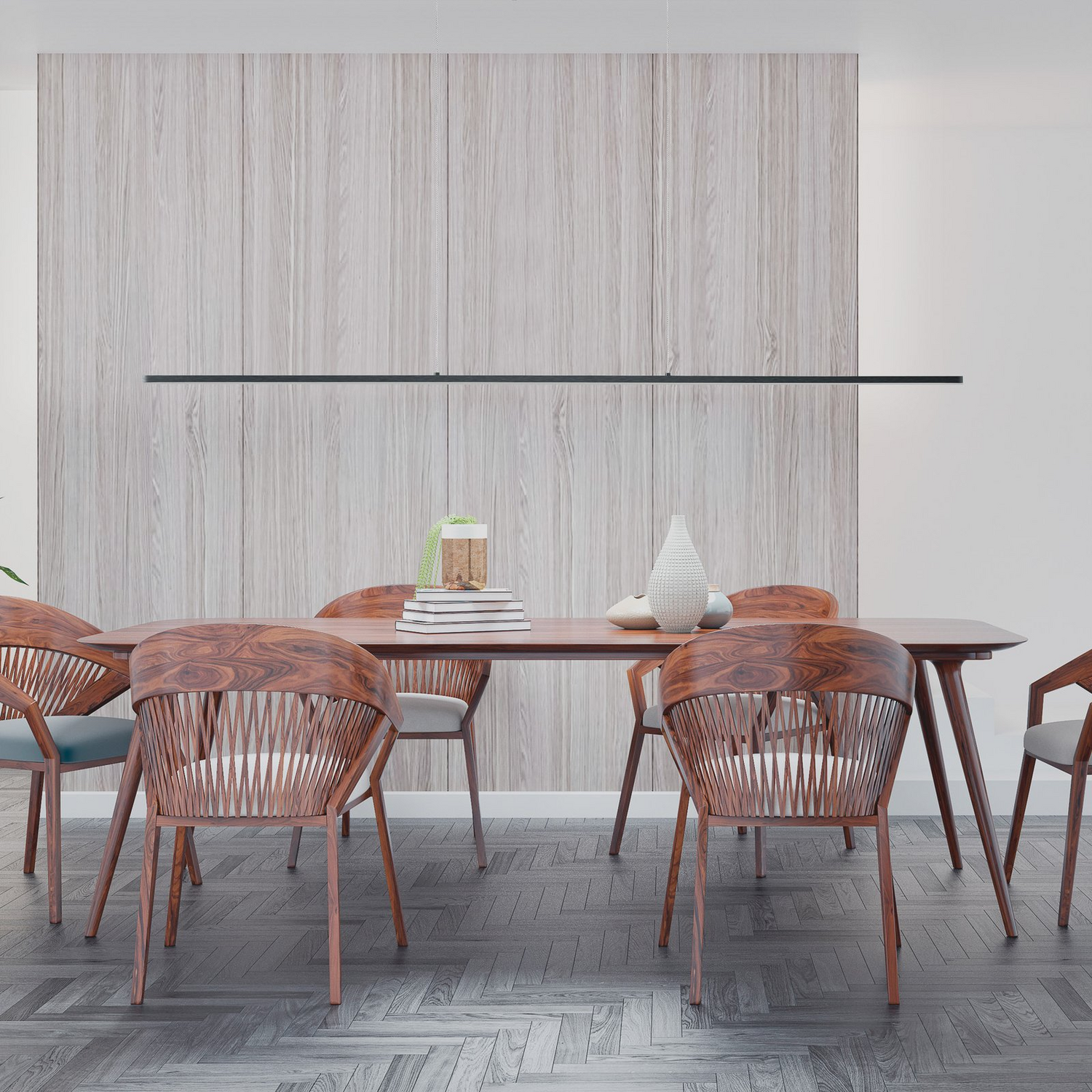 Quitani Led Pendelleuchte Margita 148 Cm Pendellampe Lampe Siehe Text/Foto B-Ware - 4251911763713