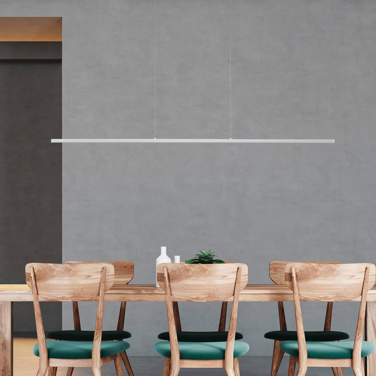 B-Ware Quitani Margita Led Pendelleuchte Pendellampe Lampe Deckenlampe Leuchte Licht