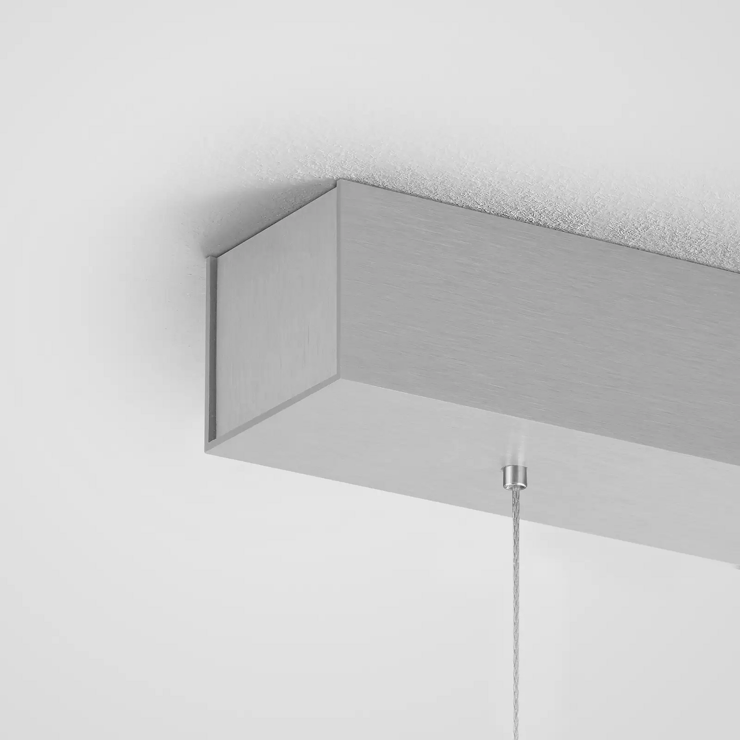 D-Ware Quitani Led Pendelleuchte Margita Länge 148 Cm Silber Deckenlampe Defektware378 - 4251911763744