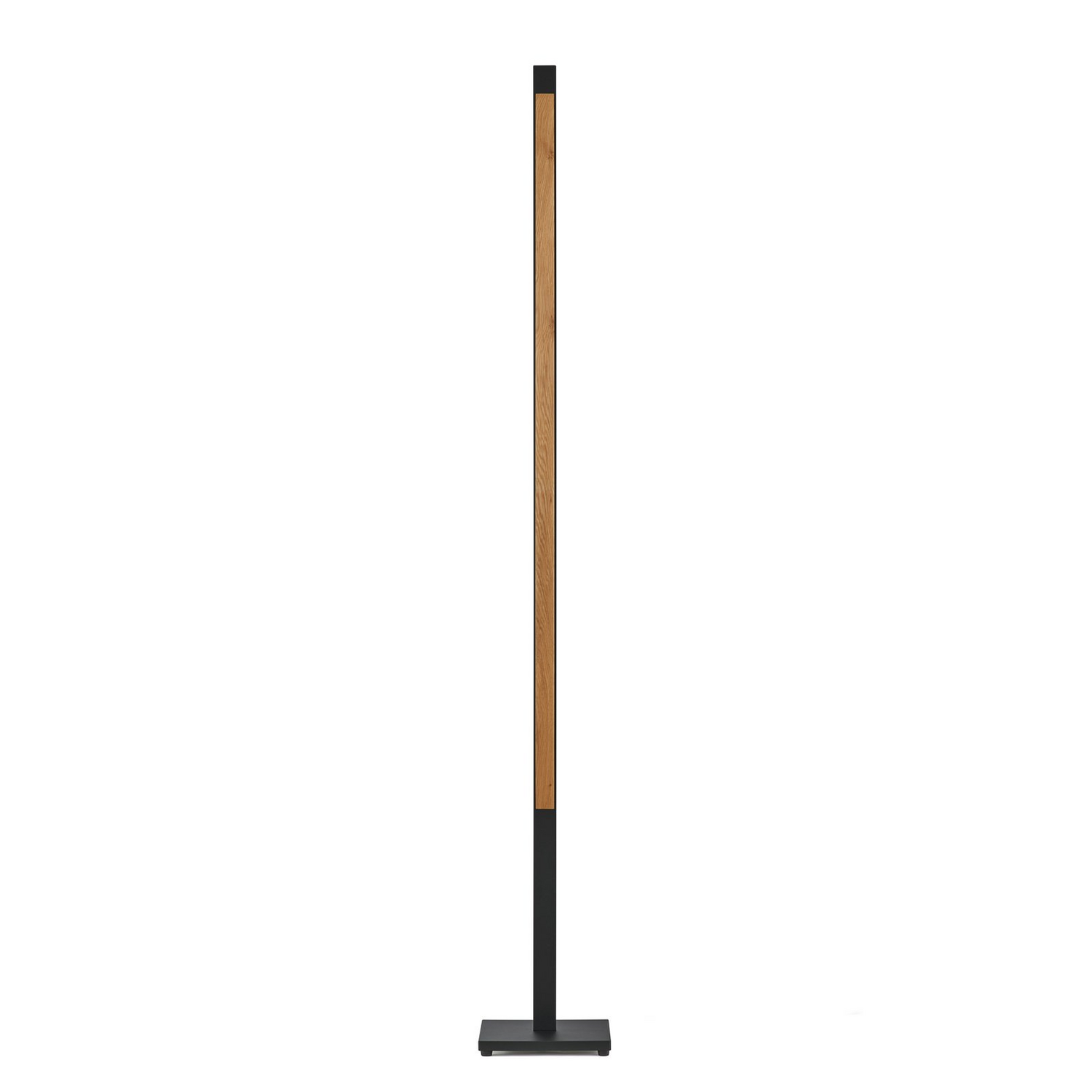 Quitani Led Stehleuchte Kiera Eiche/Schwarz Matt Lampe Stehlampe Leuchte Spot B-Ware