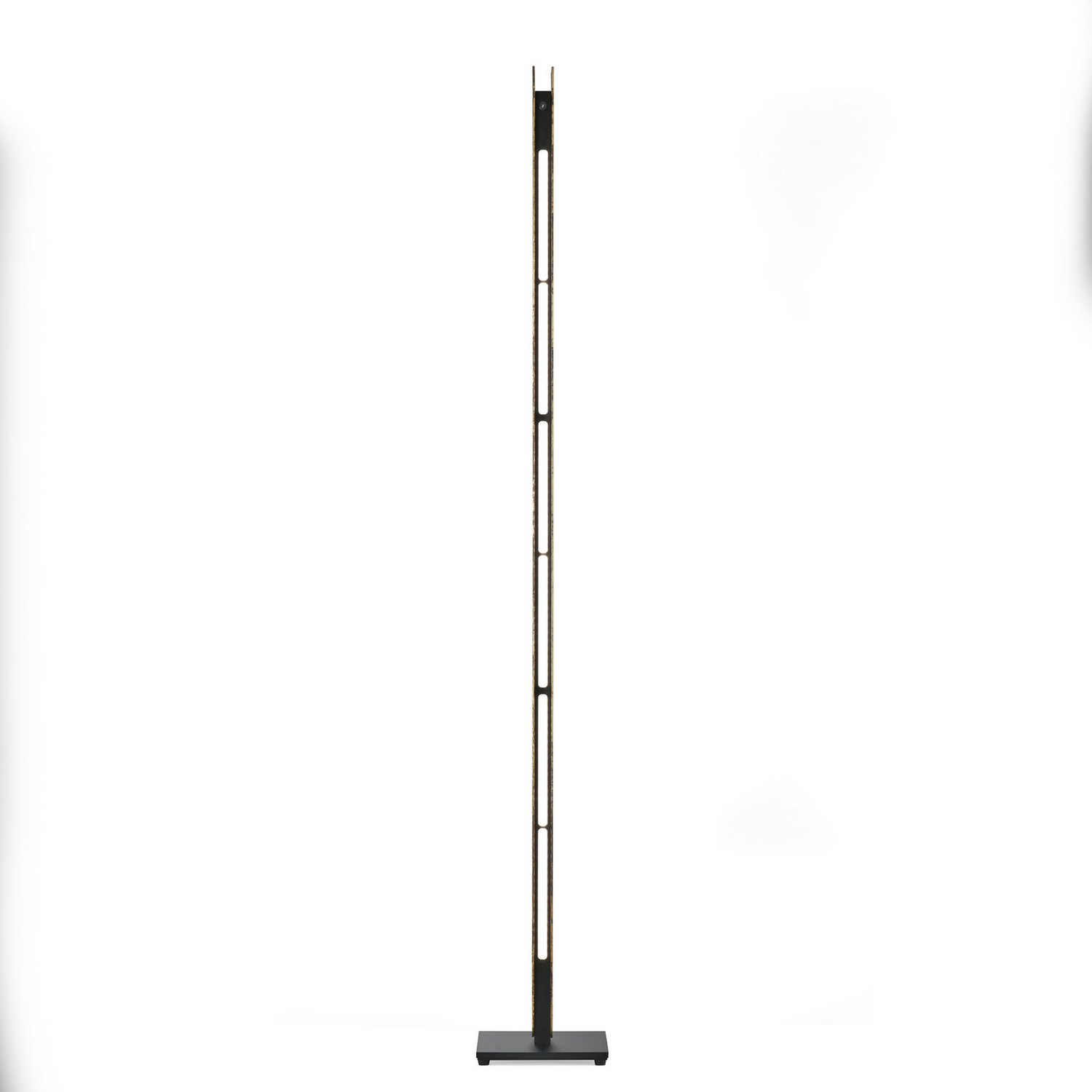 B-Ware Quitani Led Stehleuchte Lampe Persida Goldfarben Touchdimmer Aluminium Messing - 4251911763874