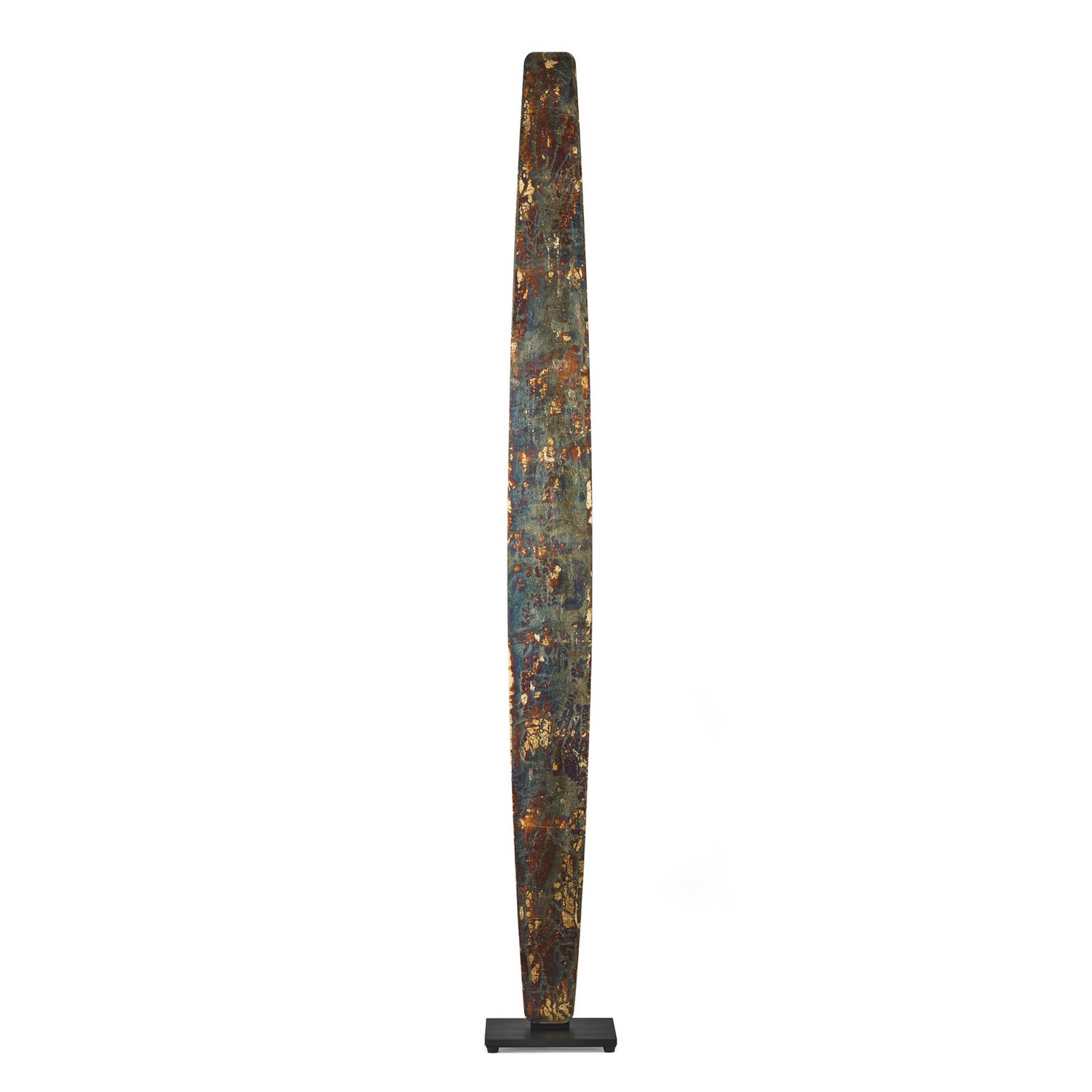 B-Ware Quitani Led Stehleuchte Lampe Persida Goldfarben Touchdimmer Aluminium Messing - 4251911763874