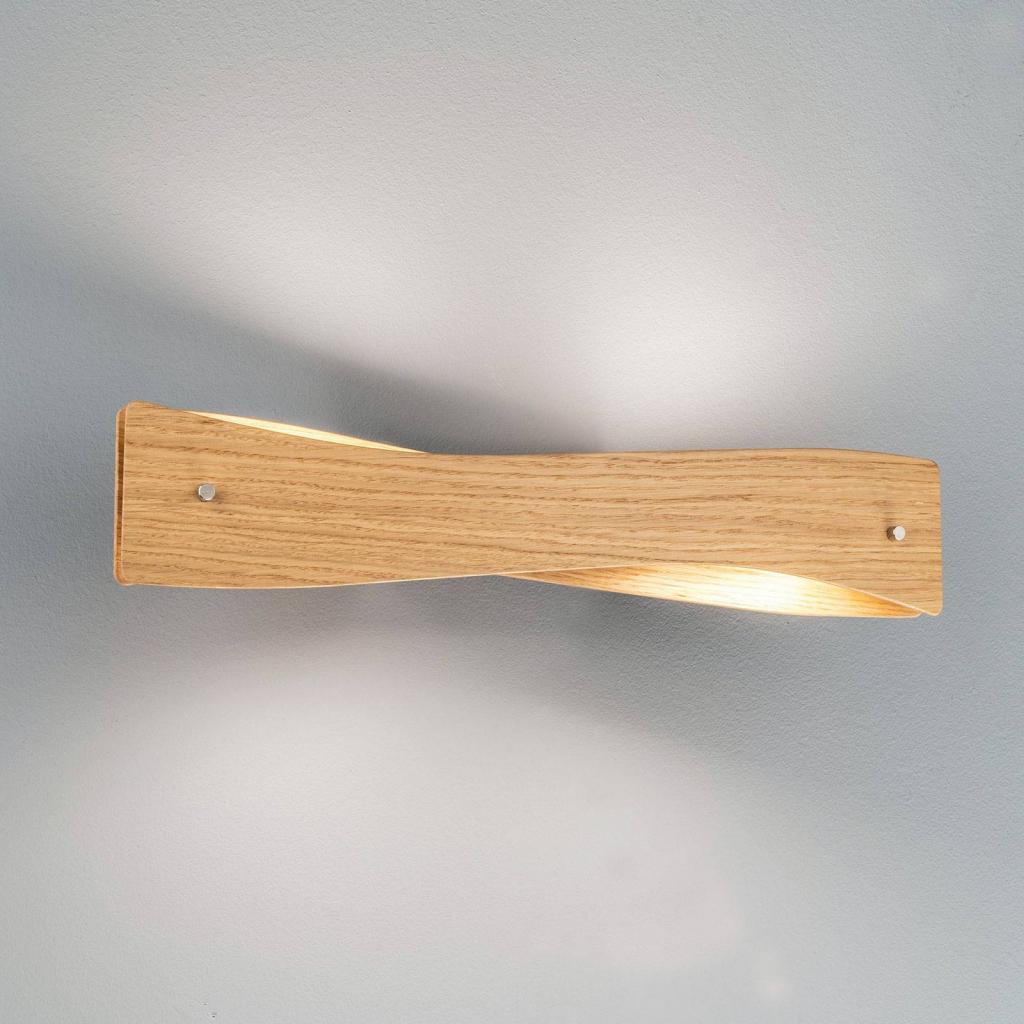Rothfels Lian LED-Wandleuchte Wandleuchte Lampe Leuchte Eichenholz Innenraum - 4251096568486