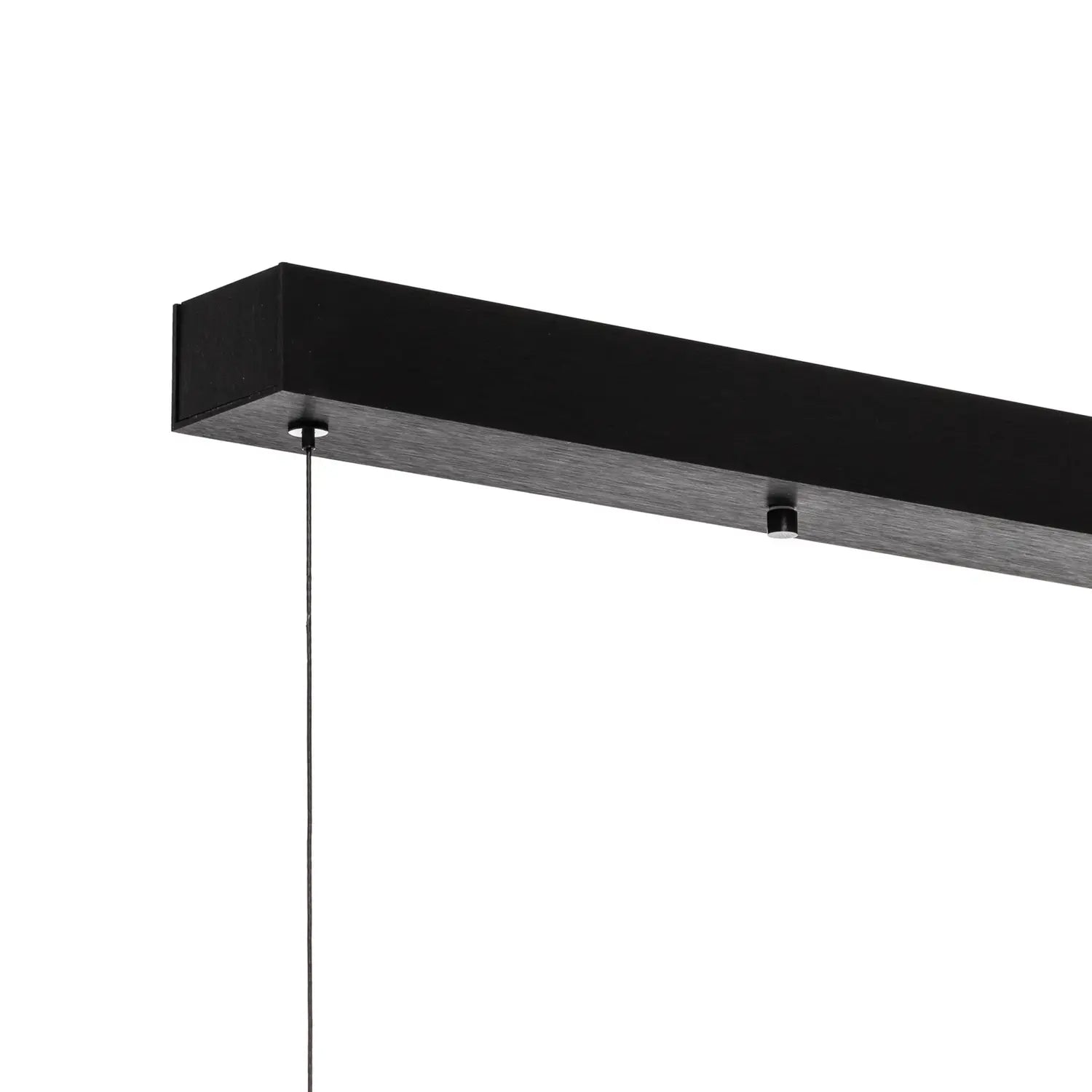 B-Ware Quitani Pendelleuchte Hängeleuchte Led Aluminium Oxidiert Schwarz Lysia 118 Cm - 4251911769494
