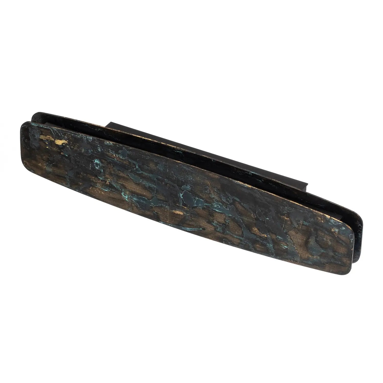 B-Ware Quitani Wandleuchte Wandlampe Led Schwarz Matt Aluminium Stahl Messing Lysia - 4251911769517