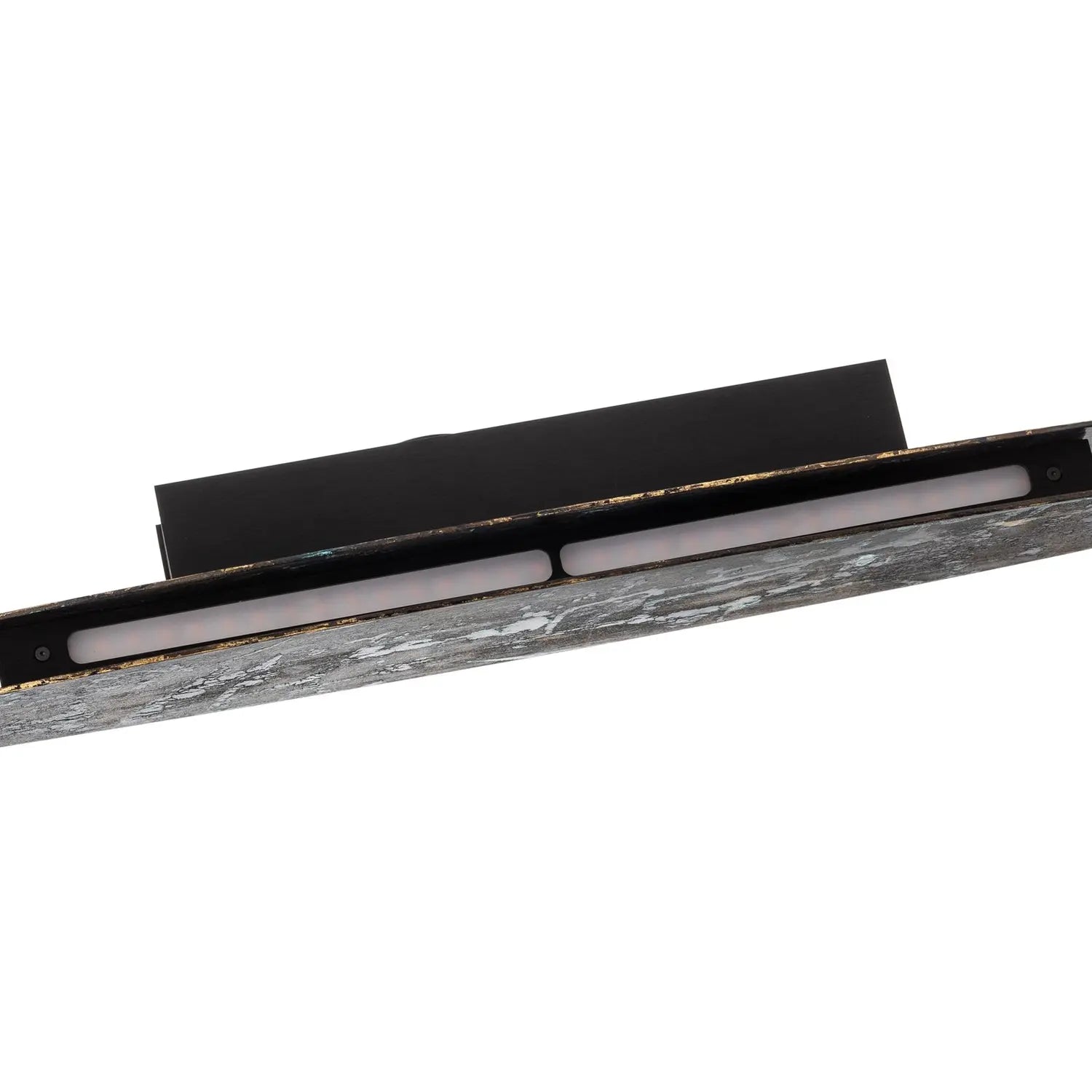 B-Ware Quitani Wandleuchte Wandlampe Led Schwarz Matt Aluminium Stahl Messing Lysia - 4251911769517