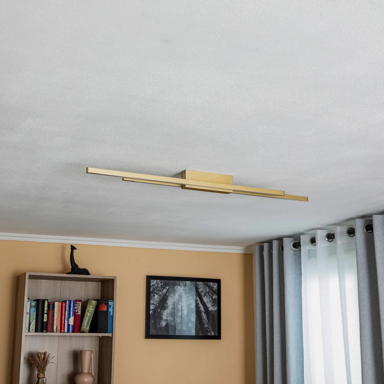 B-Ware Quitani Talon Led Deckenlampe Led Lampe Deckenleuchte Messing Eloxal 2fl - 4251911769746