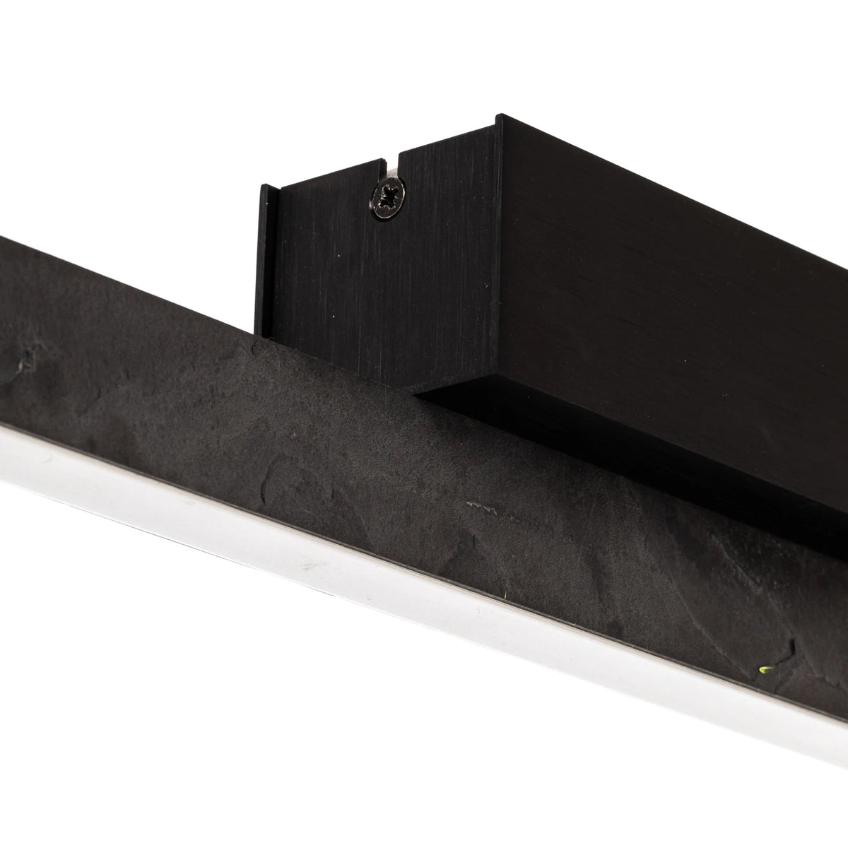 Quitani LED-Deckenleuchte Lampe Zino Schiefer Leuchte grau dimmbar Aluminium - 4251911770230