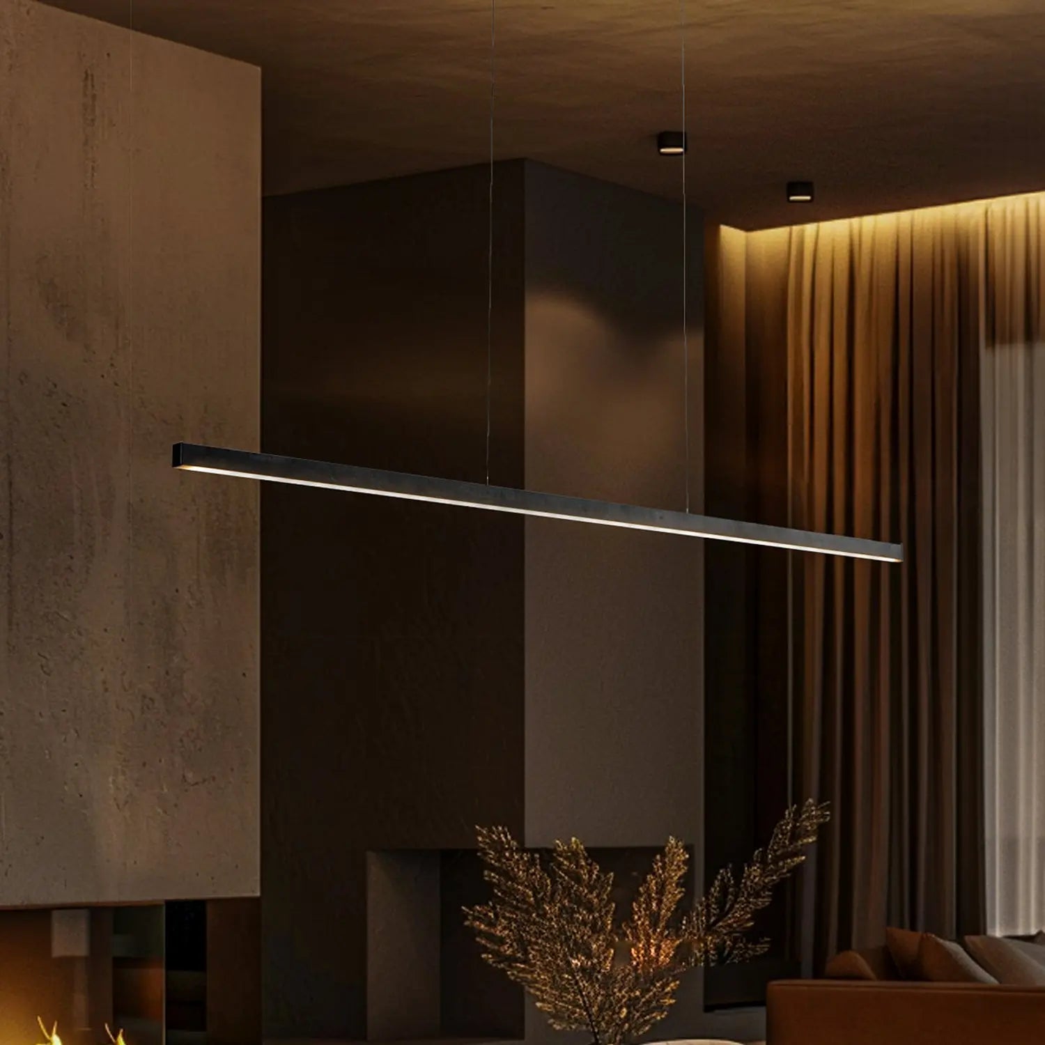 B-Ware Quitani Hängeleuchte Pendelleuchte Led Lampe Schiefer Grau Aluminium 144 Cm158 - 4251911770216