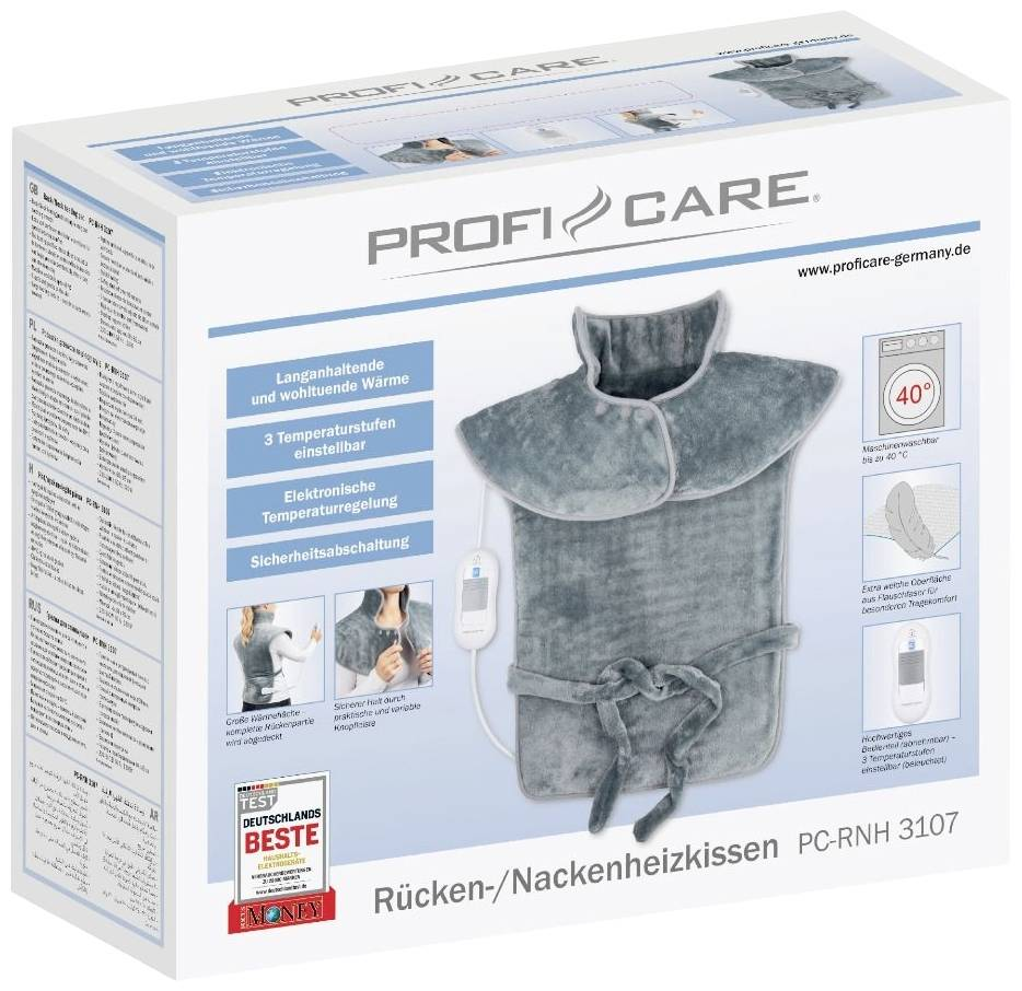 B-Ware Profi Care Pc Rnh 3107 120 W Heizdecke Rücken /Nackenheizkissen Decke
