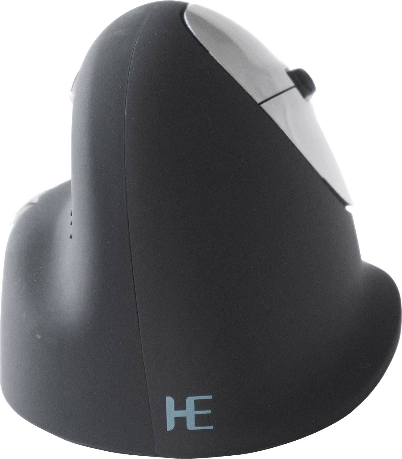 R Go Tools Ergonomische Maus Funkmaus Optisch 4 Tasten 1750 Dpi Schwarz Silber   B-Ware - 6956993300020