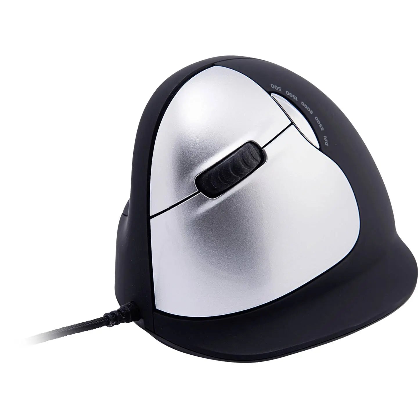 B-Ware Rgo Tools Maus Ergonomische Maus He Computermaus Usb Optisch Schwarz Silber Gr L - 8719274491347