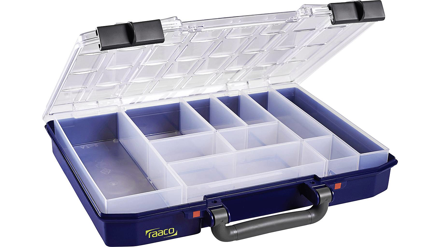 B-Ware Raaco Carry Lite 55 4x8 10 Sortimentskoffer 337 X 278 X 57mm Anzahl Fächer: 10 - 5733439144568