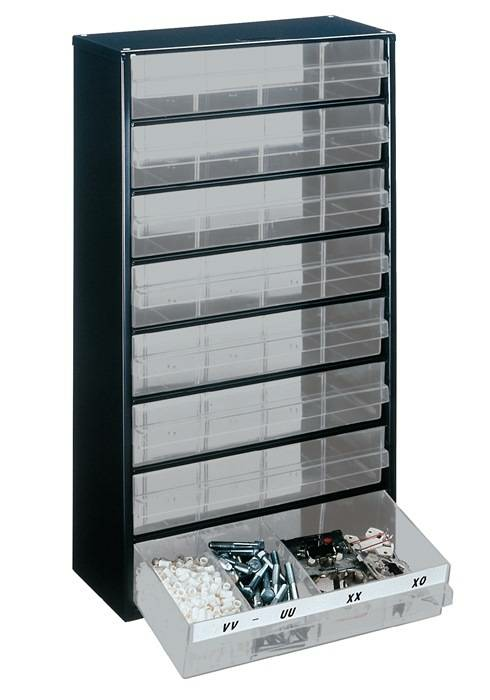 B-Ware Raaco Schubladenschrank Schrank Lx Bx H 306 X 150 X 552 Mm Anzahl Fächer: 8 Inh250