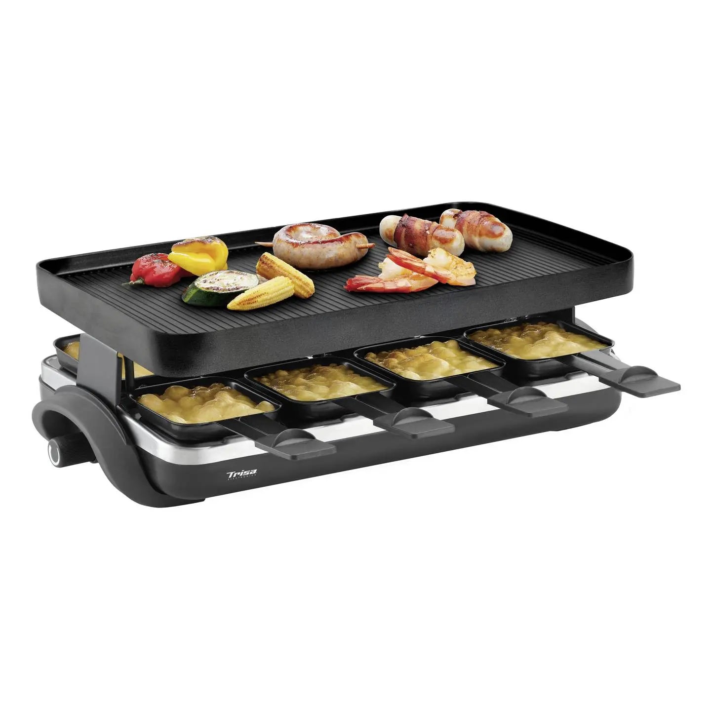 B-Ware Trisa Raclette Grill Tischgrill Raclette Supreme 8 Elektrisch Für Acht Personen - 7640139991546