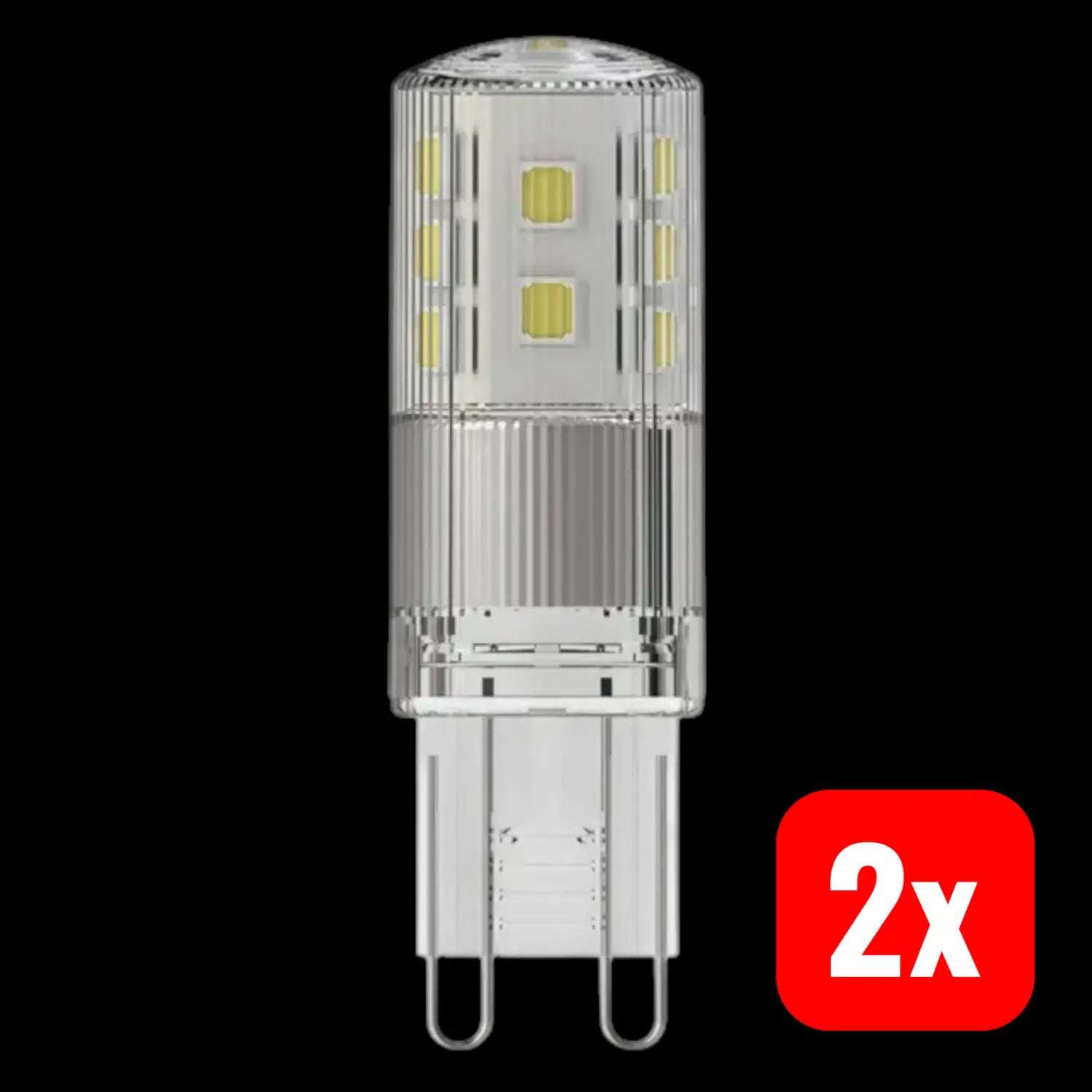 B-Ware Radium Led Lampe Leuchtmittel Star Pin Klar G9 Dimmbar 3 W 2700 K 320lm 2 Stück - 4008597207860
