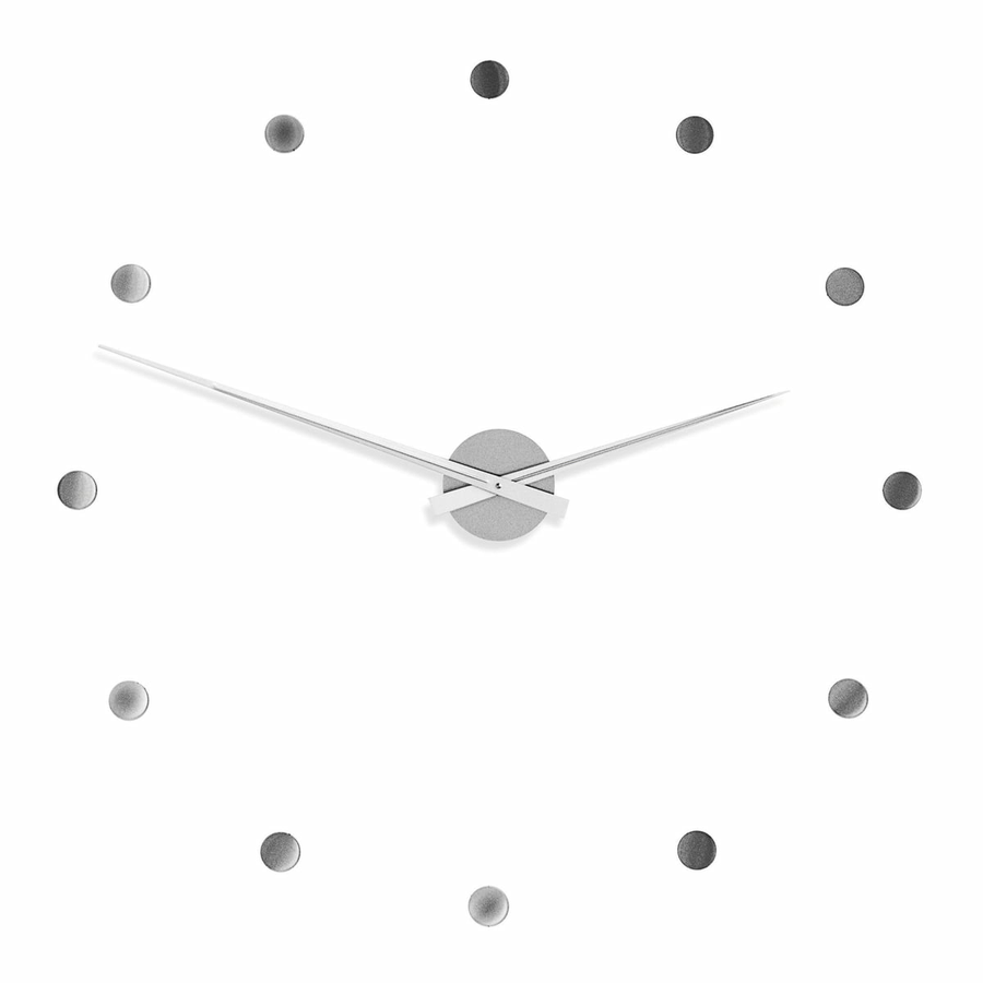 Radius Design Flexible Wanduhr Uhr Wohnzimmeruhr Edelstahl B-Ware - 4250208601103