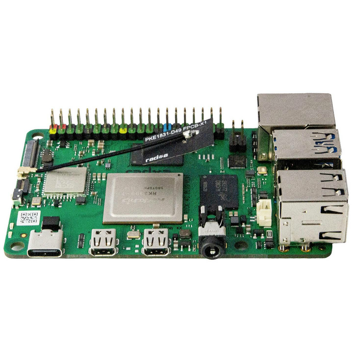 Radxa Rs114 Cp D4 Rock 4 Single Board Computer Einplatinencomputer Motherboard 2 A B-Ware