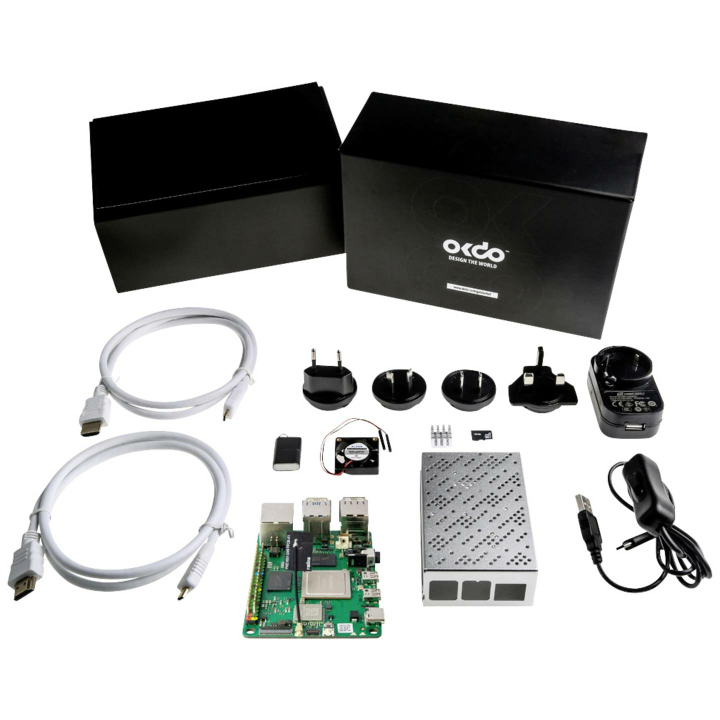 B-Ware Radxa Starter Kit Rock 4 C+ 4 Gb 6 X 2.4 G Hz Einplatinencomputer Entwicklungskit - 5059044408223