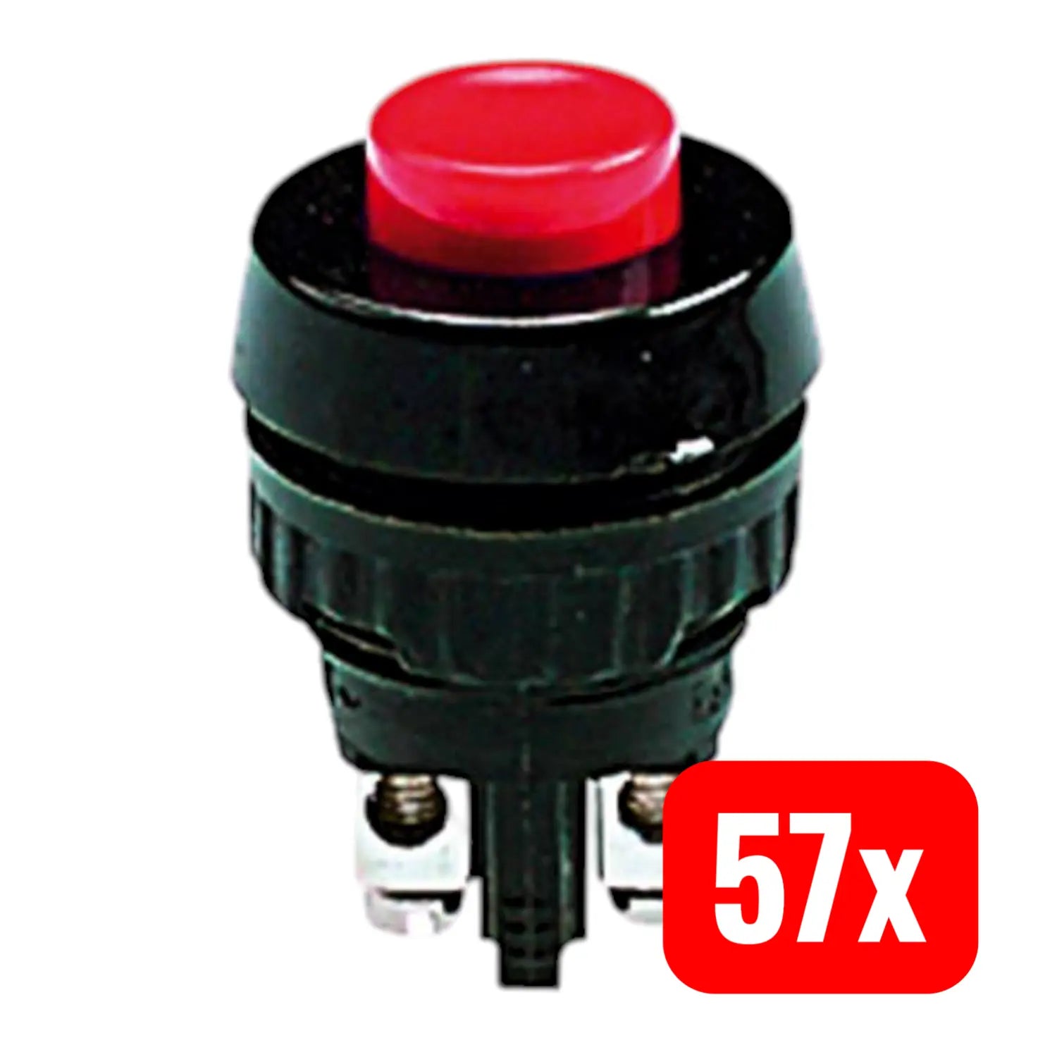 B-Ware Rafi 110001001.0301 Drucktaster 250 V/Ac 0.7 A 1 X Aus/(Ein) Tastend 57 Stück - 2050000225314